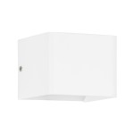 GloboStar® CIRCOA 60533 Φωτιστικό Τοίχου - Απλίκα Αρχιτεκτονικού Φωτισμού Εσωτερικού/Εξωτερικού Χώρου Up & Down LED 10W 1056lm 60° AC 220-240V IP44 Μ10 x Π8 x Υ10cm - Θερμό Λευκό 2700K - Λευκό - Bridgelux Chip - 3 Years Warranty