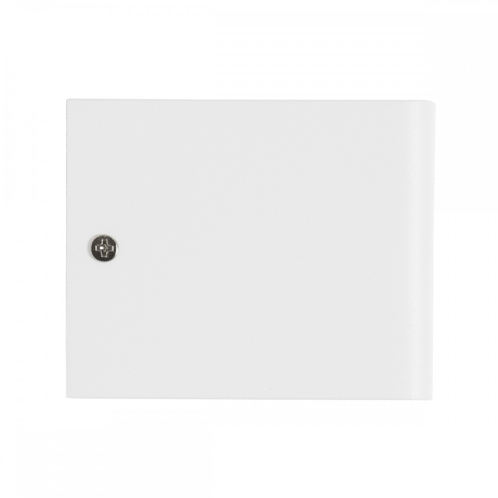 GloboStar® CIRCOA 60533 Φωτιστικό Τοίχου - Απλίκα Αρχιτεκτονικού Φωτισμού Εσωτερικού/Εξωτερικού Χώρου Up & Down LED 10W 1056lm 60° AC 220-240V IP44 Μ10 x Π8 x Υ10cm - Θερμό Λευκό 2700K - Λευκό - Bridgelux Chip - 3 Years Warranty