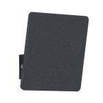 GloboStar® CUADRADO 60571 Φωτιστικό Τοίχου - Απλίκα Αρχιτεκτονικού Φωτισμού Εσωτερικού/Εξωτερικού Χώρου Up or Down LED 10W 1000lm 60° AC220-240V Αδιάβροχο IP65 - Σώμα Αλουμινίου & Tempered Glass - Μ14 x Π14 x Υ4.5cm - Θερμό Λευκό 2700K - Μαύρο - Bridg