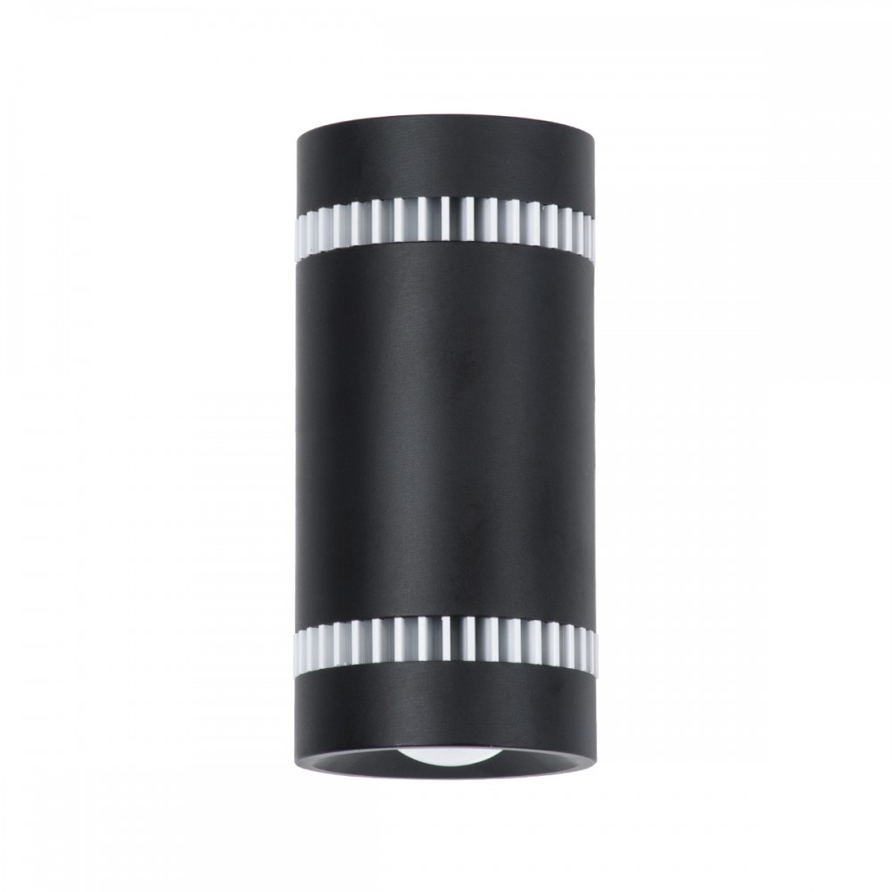 GloboStar® CANNONAL 60577 Φωτιστικό Τοίχου - Απλίκα Αρχιτεκτονικού Φωτισμού Εσωτερικού Χώρου Up & Down LED 10W 1150lm 30° AC 220-240V IP20 Μ5 x Π6.5 x Υ11cm - Θερμό Λευκό 2700K - Μαύρο με Λευκό - Bridgelux Chip - 3 Χρόνια Εγγύηση
