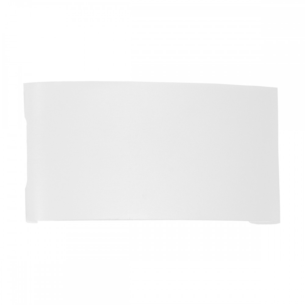GloboStar® SIXOAD 60584 Φωτιστικό Τοίχου - Απλίκα Αρχιτεκτονικού Φωτισμού Εσωτερικού/Εξωτερικού Χώρου Up & Down LED 18W 2160lm 30° AC 220-240V Αδιάβροχο IP65 Μ17 x Π4 x Υ8cm - Θερμό Λευκό 2700K - Λευκό - Bridgelux Chip - 3 Years Warranty