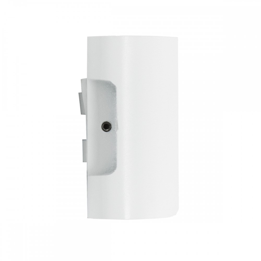 GloboStar® SIXOAD 60584 Φωτιστικό Τοίχου - Απλίκα Αρχιτεκτονικού Φωτισμού Εσωτερικού/Εξωτερικού Χώρου Up & Down LED 18W 2160lm 30° AC 220-240V Αδιάβροχο IP65 Μ17 x Π4 x Υ8cm - Θερμό Λευκό 2700K - Λευκό - Bridgelux Chip - 3 Years Warranty