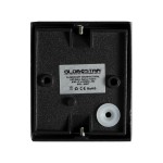 GloboStar® MURANO 60607 Φωτιστικό Τοίχου - Απλίκα Αρχιτεκτονικού Φωτισμού Εξωτερικού Χώρου Up or Down Αλουμινίου με Ντουί 1 x GU10 AC 220-240V Αδιάβροχο IP65 Μ8 x Π8 x Υ7cm - Μαύρο  - 5 Years Warranty