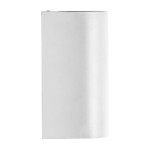 GloboStar® MURANO 60608 Φωτιστικό Τοίχου - Απλίκα Αρχιτεκτονικού Φωτισμού Εξωτερικού Χώρου Up & Down Αλουμινίου με Ντουί 2 x GU10 AC 220-240V Αδιάβροχο IP65 L15 x W8 x H6.8cm - Λευκό - 5 Years Warranty