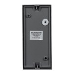 GloboStar® MURANO 60609 Φωτιστικό Τοίχου - Απλίκα Αρχιτεκτονικού Φωτισμού Εξωτερικού Χώρου Up & Down Αλουμινίου με Ντουί 2 x GU10 AC 220-240V Αδιάβροχο IP65 L15 x W8 x H6.8cm - Γκρι Ανθρακί - 5 Years Warranty