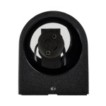 GloboStar® MURANO 60610 Φωτιστικό Τοίχου - Απλίκα Αρχιτεκτονικού Φωτισμού Εξωτερικού Χώρου Up & Down Αλουμινίου με Ντουί 2 x GU10 AC 220-240V Αδιάβροχο IP65 L15 x W8 x H6.8cm - Μαύρο - 5 Years Warranty