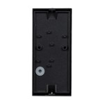 GloboStar® BURANO 60616 Φωτιστικό Τοίχου - Απλίκα Αρχιτεκτονικού Φωτισμού Εξωτερικού Χώρου Up & Down Αλουμινίου με Ντουί 2 x GU10 AC 220-240V Αδιάβροχο IP65 L15 x W8 x H6.8cm - Μαύρο -  5 Years Warranty