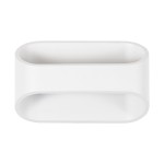 GloboStar® EDEN 60666 Φωτιστικό Τοίχου - Απλίκα Αρχιτεκτονικού Φωτισμού Εσωτερικού Χώρου Up & Down LED 10W 950lm 60° AC 220-240V IP20 Μ16 x Π10.5 x Υ9cm - Θερμό Λευκό 2700K - Λευκό - Bridgelux Chip - 3 Years Warranty
