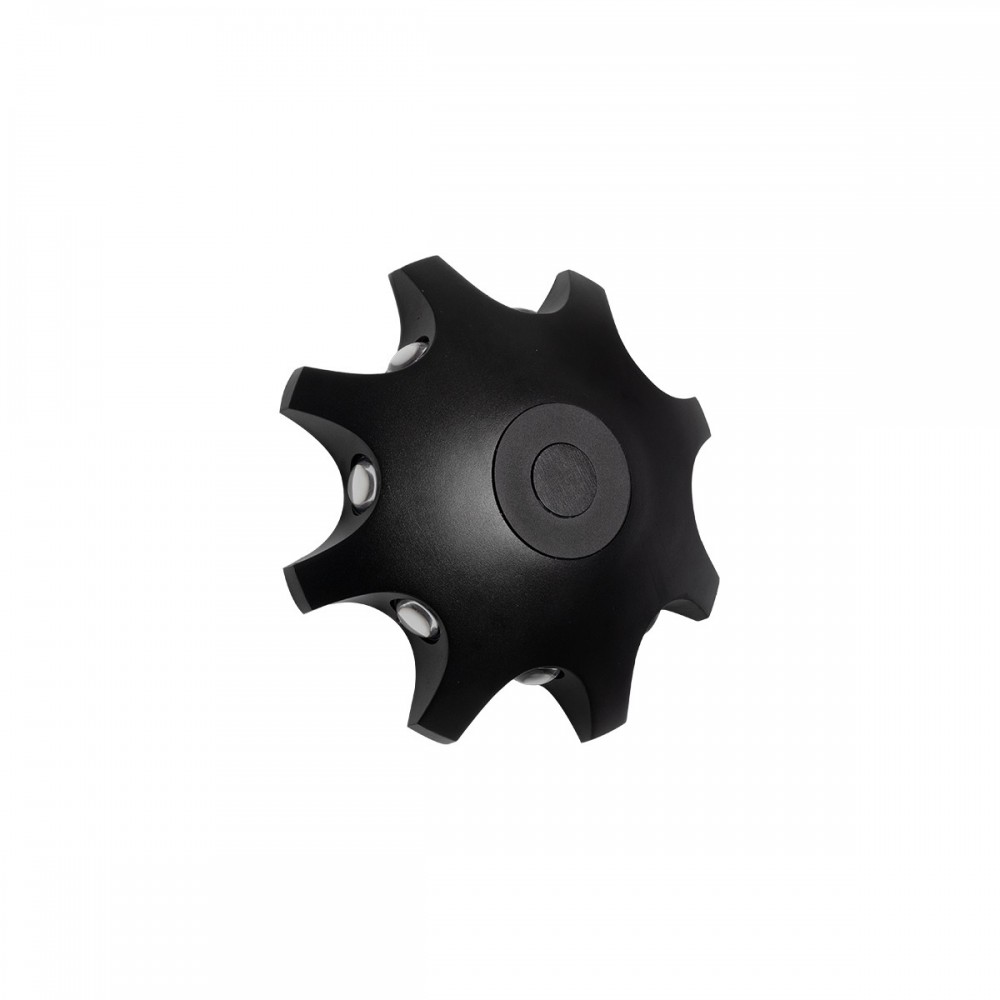 GLOBOSTAR® SPARK 60684 Μοντέρνο Φωτιστικό Τοίχου - Απλίκα LED 16W 2000lm 30° AC 220-240V Αδιάβροχο IP65 Θερμό Λευκό 2700K - CREE XPE Chip & TÜV SÜD Driver - Μαύρο Ματ - Μ25 x Π6 x Υ25cm - 5 Χρόνια Εγγύηση