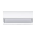 GLOBOSTAR® HORIZON 60691 Φωτιστικό Τοίχου - Απλίκα Εσωτερικού/Εξωτερικού Χώρου LED 15W 1575lm 120° AC175-265V Αδιάβροχο IP65 - Πλαστικό Σώμα - Φυσικό λευκό 4500K - Μ23.5 x Π11 x Υ10cm - Λευκό - Bridgelux Chip - 3 Χρόνια Εγγύηση