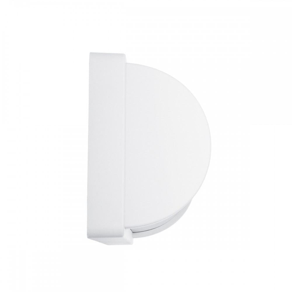 GLOBOSTAR® CELESTIAL 60694  Φωτιστικό Τοίχου - Απλίκα Εσωτερικού/Εξωτερικού Χώρου LED 15W 1575lm 120° AC175-265V Αδιάβροχο IP65 - Πλαστικό Σώμα - Φυσικό λευκό 4500K - Μ26 x Π9 x Υ13.5cm - Λευκό - Bridgelux Chip - 3 Χρόνια Εγγύηση