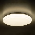 GloboStar® SENSORANO 60995 Πλαφονιέρα Οροφής LED 30W 3000lm 120° AC 220-240V με Ενσωματωμένο Σύστημα Ρυθμιζόμενου Microwave Αισθητήρα Κίνησης - Αδιάβροχη IP54 Φ38 x Υ5.3cm Φυσικό Λευκό 4500K - Λευκό - Bridgelux Chips - 3 Years Warranty