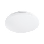GloboStar® CELANO 61006 LED Πλαφονιέρα Οροφής Στρόγγυλη Φ26 20W 1900lm 120° AC 220-240V Αδιάβροχη IP54 Φ26 x Υ6cm Φυσικό Λευκό 4500K - 3 Χρόνια Εγγύηση