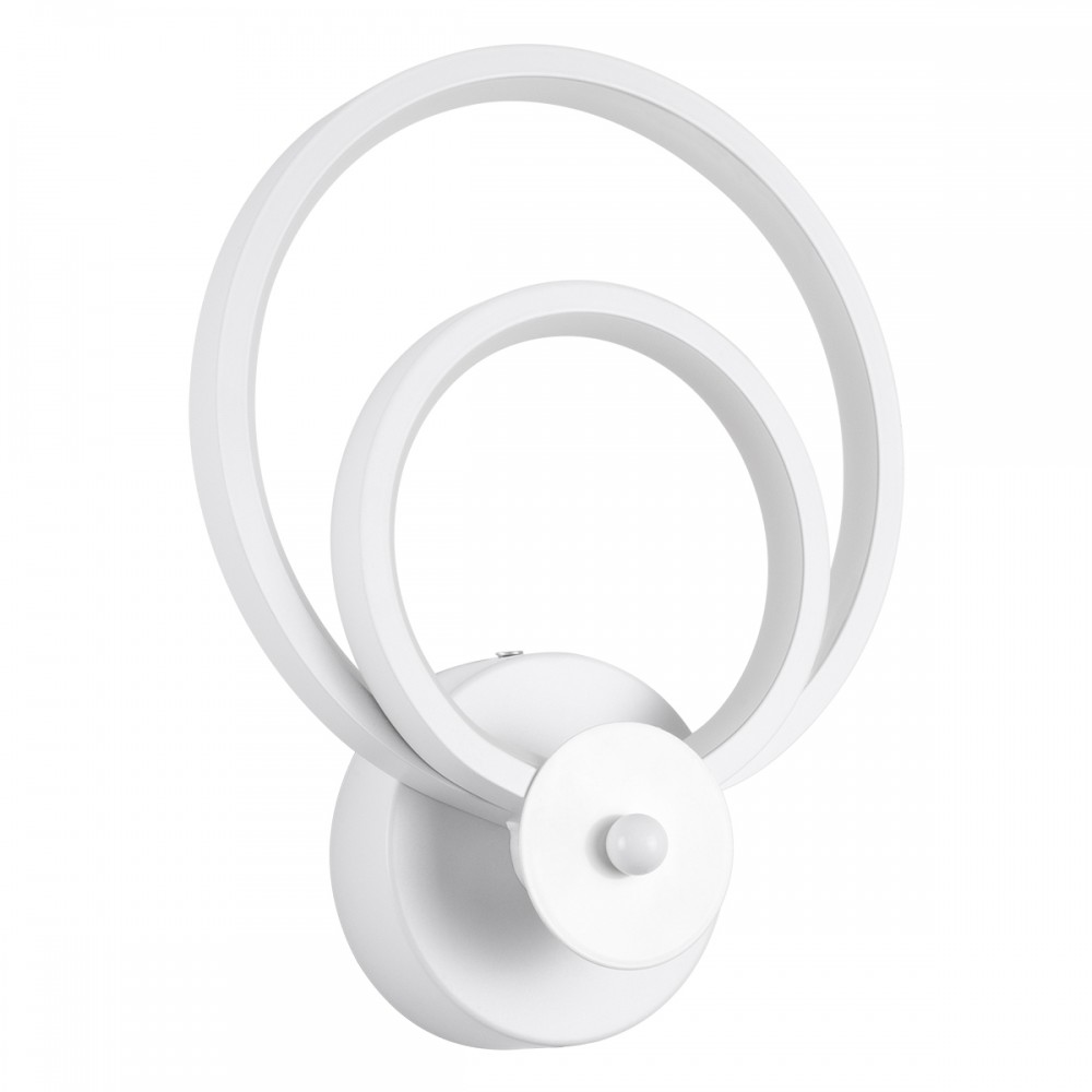 GloboStar® FREDDIE 61077 Φωτιστικό Τοίχου - Απλίκα Design LED CCT 15W 1800lm 300° AC 220-240V - Εναλλαγή Φωτισμού μέσω Διακόπτη On/Off All In One Ψυχρό 6000k+Φυσικό 4500k+Θερμό 2700k Μ20 x Π7.5 x Υ25cm - Λευκό