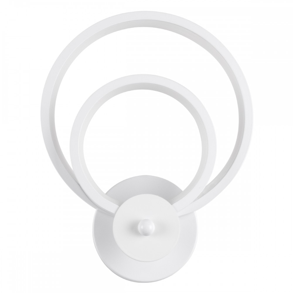 GloboStar® FREDDIE 61077 Φωτιστικό Τοίχου - Απλίκα Design LED CCT 15W 1800lm 300° AC 220-240V - Εναλλαγή Φωτισμού μέσω Διακόπτη On/Off All In One Ψυχρό 6000k+Φυσικό 4500k+Θερμό 2700k Μ20 x Π7.5 x Υ25cm - Λευκό