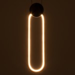 GloboStar® ILDI 61090 Κρεμαστό Φωτιστικό Οροφής Design LED CCT 12W 1440lm 300° AC 220-240V - Εναλλαγή Φωτισμού μέσω Διακόπτη On/Off All In One Ψυχρό 6000k+Φυσικό 4500k+Θερμό 2700k Μ10 x Π2.3 x Υ38cm - Χρυσό Βούρτσας