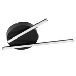 GloboStar® DRACO 61091 Φωτιστικό Οροφής Γραμμικό Linear Design LED CCT 36W 4428lm 120° AC 220-240V - Εναλλαγή Φωτισμού μέσω Τηλεχειριστηρίου All In One Ψυχρό 6000k+Φυσικό 4500k+Θερμό 2700k Dimmable Φ50 x Υ6cm - Μαύρο - 3 Years Warranty