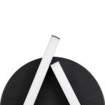 GloboStar® DRACO 61091 Φωτιστικό Οροφής Γραμμικό Linear Design LED CCT 36W 4428lm 120° AC 220-240V - Εναλλαγή Φωτισμού μέσω Τηλεχειριστηρίου All In One Ψυχρό 6000k+Φυσικό 4500k+Θερμό 2700k Dimmable Φ50 x Υ6cm - Μαύρο - 3 Years Warranty