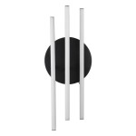 GloboStar® DRACO 61093 Φωτιστικό Οροφής Γραμμικό Linear Design LED CCT 45W 5535lm 120° AC 220-240V - Εναλλαγή Φωτισμού μέσω Τηλεχειριστηρίου All In One Ψυχρό 6000k+Φυσικό 4500k+Θερμό 2700k Dimmable Φ50 x Υ11cm - Μαύρο - 3 Years Warranty