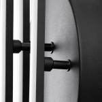 GloboStar® DRACO 61093 Φωτιστικό Οροφής Γραμμικό Linear Design LED CCT 45W 5535lm 120° AC 220-240V - Εναλλαγή Φωτισμού μέσω Τηλεχειριστηρίου All In One Ψυχρό 6000k+Φυσικό 4500k+Θερμό 2700k Dimmable Φ50 x Υ11cm - Μαύρο - 3 Years Warranty