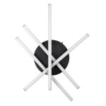 GloboStar® DRACO 61095 Φωτιστικό Οροφής Γραμμικό Linear Design LED CCT 60W 7380lm 120° AC 220-240V - Εναλλαγή Φωτισμού μέσω Τηλεχειριστηρίου All In One Ψυχρό 6000k+Φυσικό 4500k+Θερμό 2700k Dimmable Φ60 x Υ11cm - Μαύρο - 3 Years Warranty