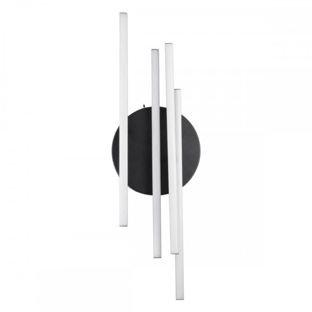 GloboStar® DRACO 61095 Φωτιστικό Οροφής Γραμμικό Linear Design LED CCT 60W 7380lm 120° AC 220-240V - Εναλλαγή Φωτισμού μέσω Τηλεχειριστηρίου All In One Ψυχρό 6000k+Φυσικό 4500k+Θερμό 2700k Dimmable Φ60 x Υ11cm - Μαύρο - 3 Years Warranty