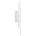 GloboStar® DRACO 61096 Φωτιστικό Οροφής Γραμμικό Linear Design LED CCT 60W 7380lm 120° AC 220-240V - Εναλλαγή Φωτισμού μέσω Τηλεχειριστηρίου All In One Ψυχρό 6000k+Φυσικό 4500k+Θερμό 2700k Dimmable Φ60 x Υ11cm - Λευκό - 3 Years Warranty