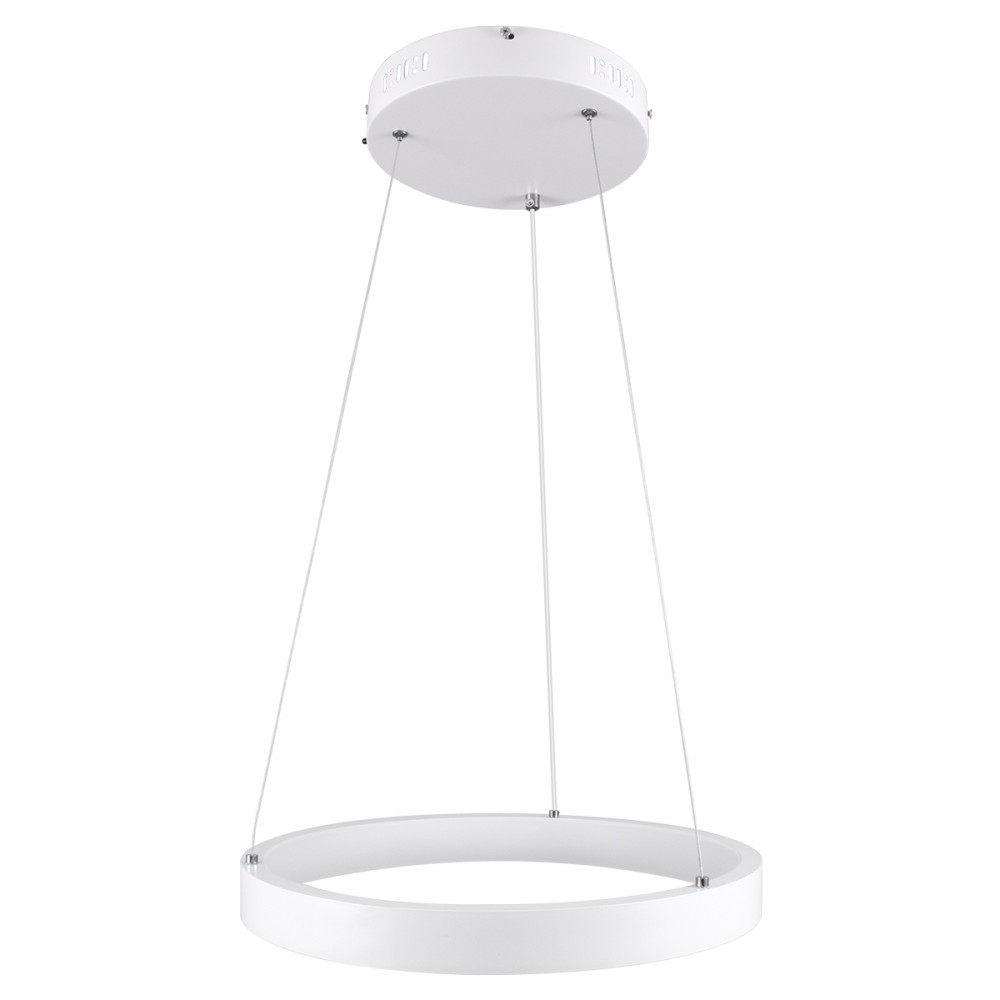 GloboStar® NEMESIS 61156 Κρεμαστό Φωτιστικό Δαχτυλίδι-Κύκλος LED CCT 30W 3513lm 360° AC 220-240V - Εναλλαγή Φωτισμού μέσω Τηλεχειριστηρίου All In One Ψυχρό 6000k+Φυσικό 4500k+Θερμό 2700k Dimmable Φ40cm - Λευκό - 3 Years Warranty
