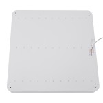 GloboStar® KAMALA 61209-S Πλαφονιέρα Οροφής LED CCT 75W 8625lm 120° AC 220-240V - Εναλλαγή Φωτισμού μέσω Τηλεχειριστηρίου All In One Ψυχρό 6000k+Φυσικό 4500k+Θερμό 2700k Dimmable Μ60 x Π60 x Υ8cm - Λευκό - 3 Years Warranty