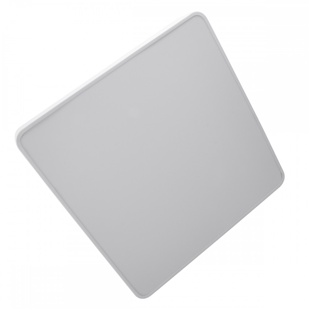 GloboStar® KAMALA 61209-P Κρεμαστή Πλαφονιέρα Οροφής LED CCT 75W 8625lm 120° AC 220-240V - Εναλλαγή Φωτισμού μέσω Τηλεχειριστηρίου All In One Ψυχρό 6000k+Φυσικό 4500k+Θερμό 2700k Dimmable Μ60 x Π60 x Υ8cm - Λευκό - 3 Years Warranty