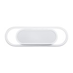 GloboStar® IGOR 61217 Φωτιστικό Οροφής Linear Design LED CCT 24W 2880lm 210° AC 220-240V - Εναλλαγή Φωτισμού μέσω Διακόπτη On/Off All In One Ψυχρό 6000k+Φυσικό 4500k+Θερμό 2700k Μ41 x Π13 x Υ4.5cm - Λευκό - 3 Years Warranty