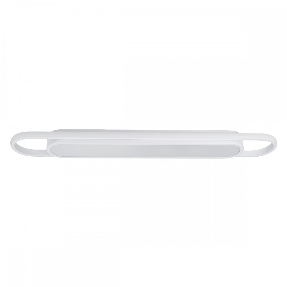 GloboStar® IGOR 61219 Φωτιστικό Οροφής Linear Design LED CCT 48W 5760lm 210° AC 220-240V - Εναλλαγή Φωτισμού μέσω Διακόπτη On/Off All In One Ψυχρό 6000k+Φυσικό 4500k+Θερμό 2700k Μ81 x Π13 x Υ4.5cm - Λευκό - 3 Years Warranty