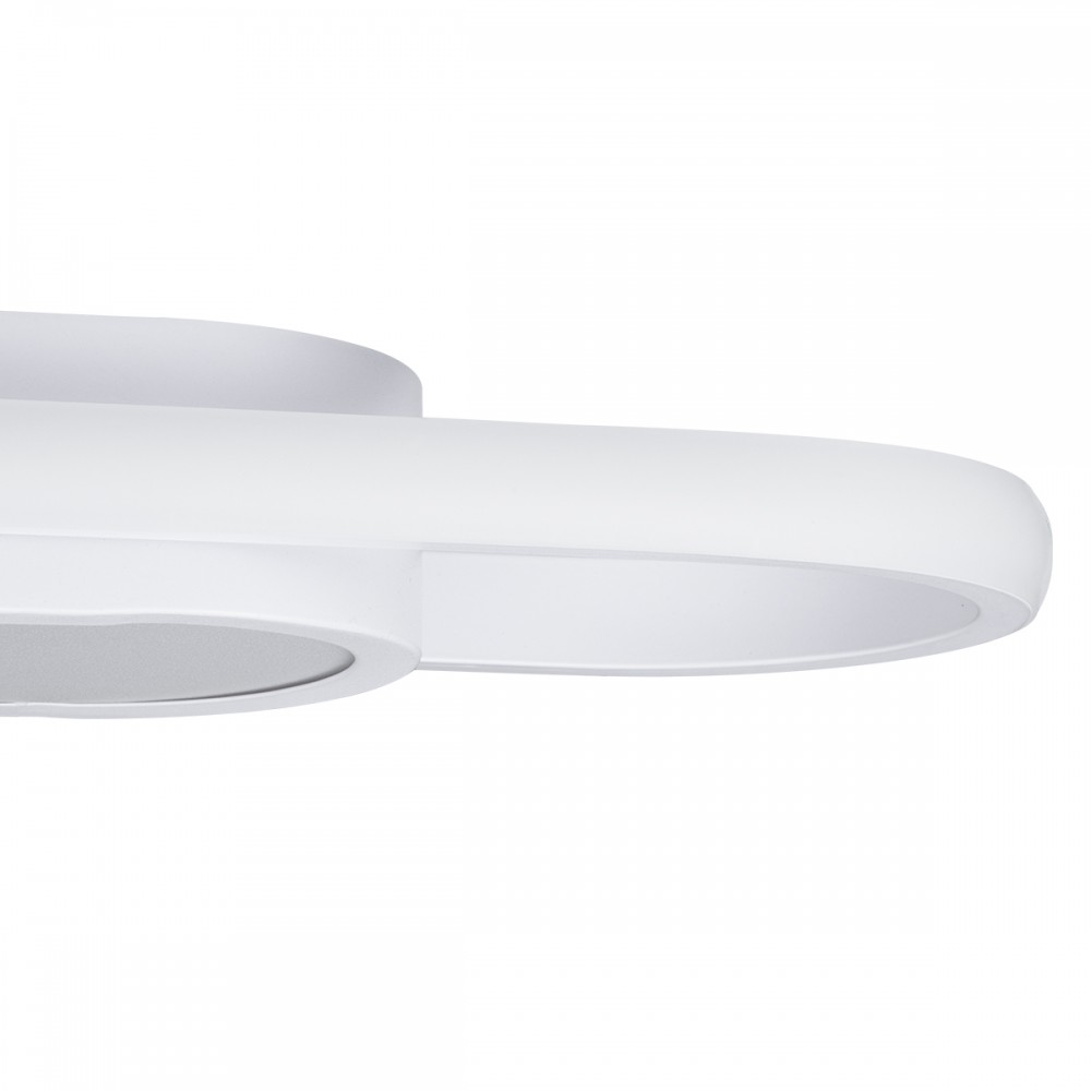 GloboStar® IGOR 61219 Φωτιστικό Οροφής Linear Design LED CCT 48W 5760lm 210° AC 220-240V - Εναλλαγή Φωτισμού μέσω Διακόπτη On/Off All In One Ψυχρό 6000k+Φυσικό 4500k+Θερμό 2700k Μ81 x Π13 x Υ4.5cm - Λευκό - 3 Years Warranty