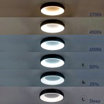 GloboStar® SALEM 61235 Πλαφονιέρα Οροφής Δαχτυλίδι-Κύκλος LED CCT 75W 8625lm 120° AC 220-240V - Εναλλαγή Φωτισμού μέσω Τηλεχειριστηρίου All In One Ψυχρό 6000k+Φυσικό 4500k+Θερμό 2700k Dimmable Φ45cm - Χρυσό Σαμπανιζέ - 3 Years Warranty