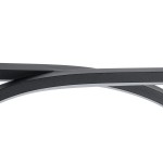 GloboStar® ROME 61294 Κρεμαστό Φωτιστικό Οροφής Linear Design LED CCT 24W 2640lm 200° AC 220-240V - Εναλλαγή Φωτισμού μέσω Διακόπτη On/Off All In One Ψυχρό 6000k+Φυσικό 4500k+Θερμό 2700k Μ65.5 x Π4 x Υ33cm - Μαύρο - 3 Years Warranty