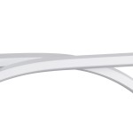 GloboStar® ROME 61295 Κρεμαστό Φωτιστικό Οροφής Linear Design LED CCT 24W 2640lm 200° AC 220-240V - Εναλλαγή Φωτισμού μέσω Διακόπτη On/Off All In One Ψυχρό 6000k+Φυσικό 4500k+Θερμό 2700k Μ65.5 x Π4 x Υ33cm - Λευκό - 3 Years Warranty