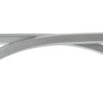 GloboStar® ROME 61296 Κρεμαστό Φωτιστικό Οροφής Linear Design LED CCT 24W 2640lm 200° AC 220-240V - Εναλλαγή Φωτισμού μέσω Διακόπτη On/Off All In One Ψυχρό 6000k+Φυσικό 4500k+Θερμό 2700k Μ65.5 x Π4 x Υ33cm - Ασημί Βούρτσας - 3 Years Warranty