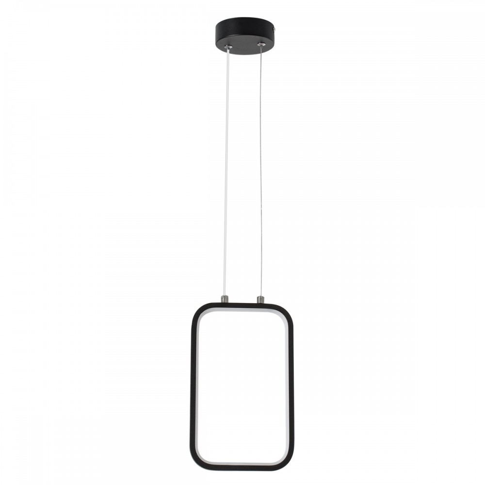 GloboStar® DEROBA 61298 Κρεμαστό Φωτιστικό Οροφής Linear Design LED CCT 12W 1320lm 360° AC 220-240V - Εναλλαγή Φωτισμού μέσω Διακόπτη On/Off All In One Ψυχρό 6000k+Φυσικό 4500k+Θερμό 2700k Μ16 x Π1.6 x Υ25.5cm - Μαύρο - 3 Years Warranty