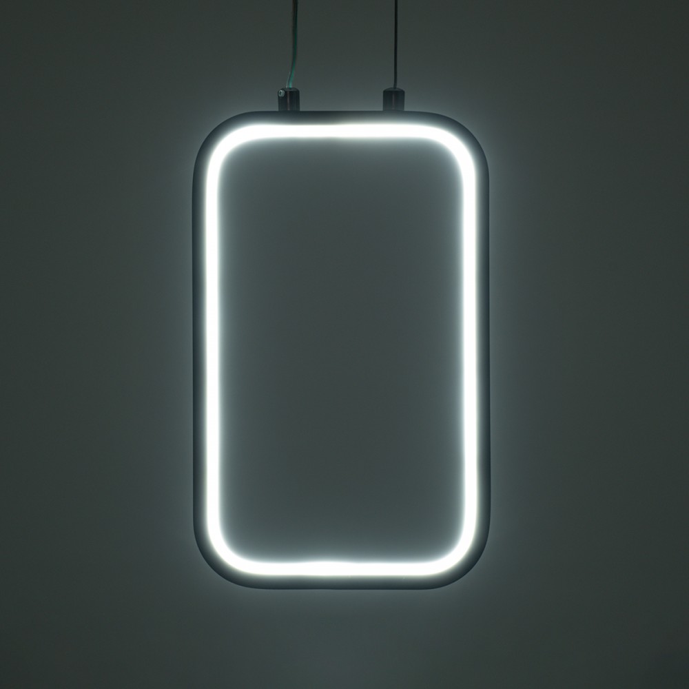 GloboStar® DEROBA 61299 Κρεμαστό Φωτιστικό Οροφής Linear Design LED CCT 12W 1320lm 360° AC 220-240V - Εναλλαγή Φωτισμού μέσω Διακόπτη On/Off All In One Ψυχρό 6000k+Φυσικό 4500k+Θερμό 2700k Μ16 x Π1.6 x Υ25.5cm - Λευκό - 3 Years Warranty