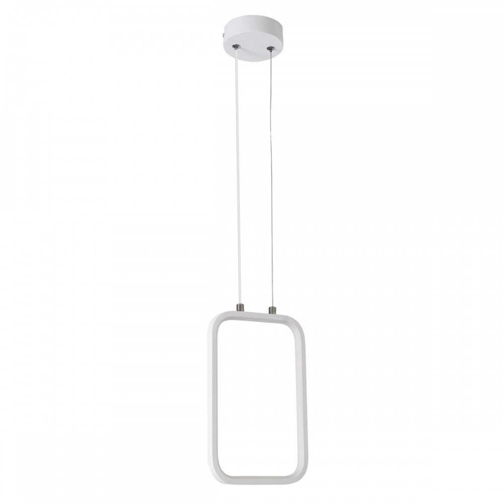 GloboStar® DEROBA 61299 Κρεμαστό Φωτιστικό Οροφής Linear Design LED CCT 12W 1320lm 360° AC 220-240V - Εναλλαγή Φωτισμού μέσω Διακόπτη On/Off All In One Ψυχρό 6000k+Φυσικό 4500k+Θερμό 2700k Μ16 x Π1.6 x Υ25.5cm - Λευκό - 3 Years Warranty
