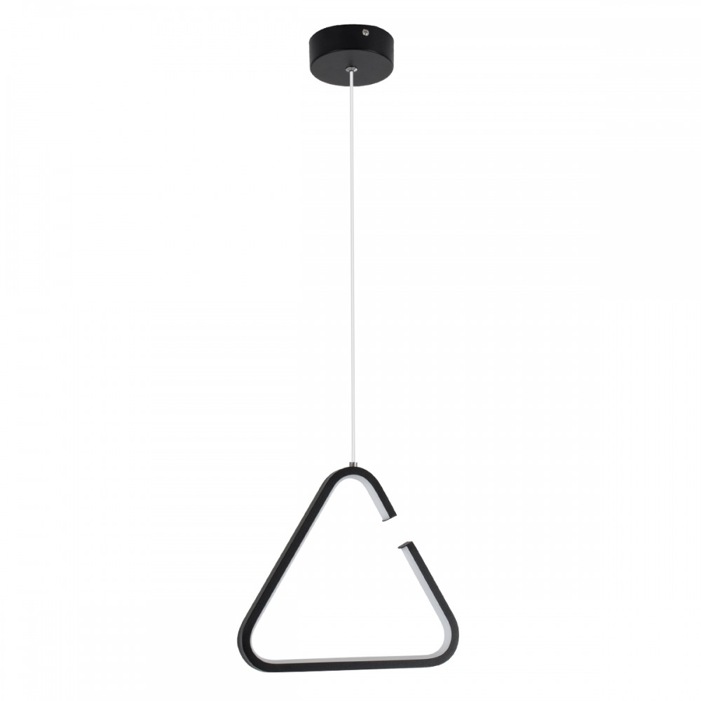 GloboStar® CEROBA 61307 Κρεμαστό Φωτιστικό Οροφής Linear Design LED CCT 12W 1320lm 360° AC 220-240V - Εναλλαγή Φωτισμού μέσω Διακόπτη On/Off All In One Ψυχρό 6000k+Φυσικό 4500k+Θερμό 2700k Μ22 x Π2 x Υ22cm - Μαύρο - 3 Years Warranty