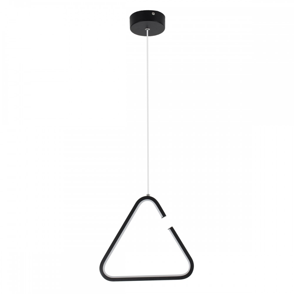 GloboStar® CEROBA 61307 Κρεμαστό Φωτιστικό Οροφής Linear Design LED CCT 12W 1320lm 360° AC 220-240V - Εναλλαγή Φωτισμού μέσω Διακόπτη On/Off All In One Ψυχρό 6000k+Φυσικό 4500k+Θερμό 2700k Μ22 x Π2 x Υ22cm - Μαύρο - 3 Years Warranty