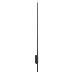 GloboStar® HARLEM 61335 Φωτιστικό Τοίχου - Απλίκα Design LED CCT 18W 2160lm 120° AC 220-240V - Εναλλαγή Φωτισμού μέσω Διακόπτη On/Off All In One Ψυχρό 6000k+Φυσικό 4500k+Θερμό 2700k Μ5 x Π4 x Υ120cm - Μαύρο - 3 Years Warranty
