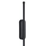 GloboStar® HARLEM 61335 Φωτιστικό Τοίχου - Απλίκα Design LED CCT 18W 2160lm 120° AC 220-240V - Εναλλαγή Φωτισμού μέσω Διακόπτη On/Off All In One Ψυχρό 6000k+Φυσικό 4500k+Θερμό 2700k Μ5 x Π4 x Υ120cm - Μαύρο - 3 Years Warranty