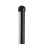 GloboStar® HARLEM 61335 Φωτιστικό Τοίχου - Απλίκα Design LED CCT 18W 2160lm 120° AC 220-240V - Εναλλαγή Φωτισμού μέσω Διακόπτη On/Off All In One Ψυχρό 6000k+Φυσικό 4500k+Θερμό 2700k Μ5 x Π4 x Υ120cm - Μαύρο - 3 Years Warranty
