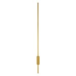 GloboStar® HARLEM 61336 Φωτιστικό Τοίχου - Απλίκα Design LED CCT 18W 2160lm 120° AC 220-240V - Εναλλαγή Φωτισμού μέσω Διακόπτη On/Off All In One Ψυχρό 6000k+Φυσικό 4500k+Θερμό 2700k Μ5 x Π4 x Υ120cm - Χρυσό - 3 Years Warranty