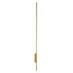 GloboStar® HARLEM 61336 Φωτιστικό Τοίχου - Απλίκα Design LED CCT 18W 2160lm 120° AC 220-240V - Εναλλαγή Φωτισμού μέσω Διακόπτη On/Off All In One Ψυχρό 6000k+Φυσικό 4500k+Θερμό 2700k Μ5 x Π4 x Υ120cm - Χρυσό - 3 Years Warranty