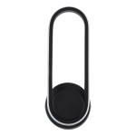 GloboStar® DALLAS 61345 Φωτιστικό Τοίχου - Απλίκα Design LED CCT 12W 1440lm 360° AC 220-240V - Εναλλαγή Φωτισμού μέσω Διακόπτη On/Off All In One Ψυχρό 6000k+Φυσικό 4500k+Θερμό 2700k Μ12 x Π6.5 x Υ32cm - Μαύρο - 3 Years Warranty