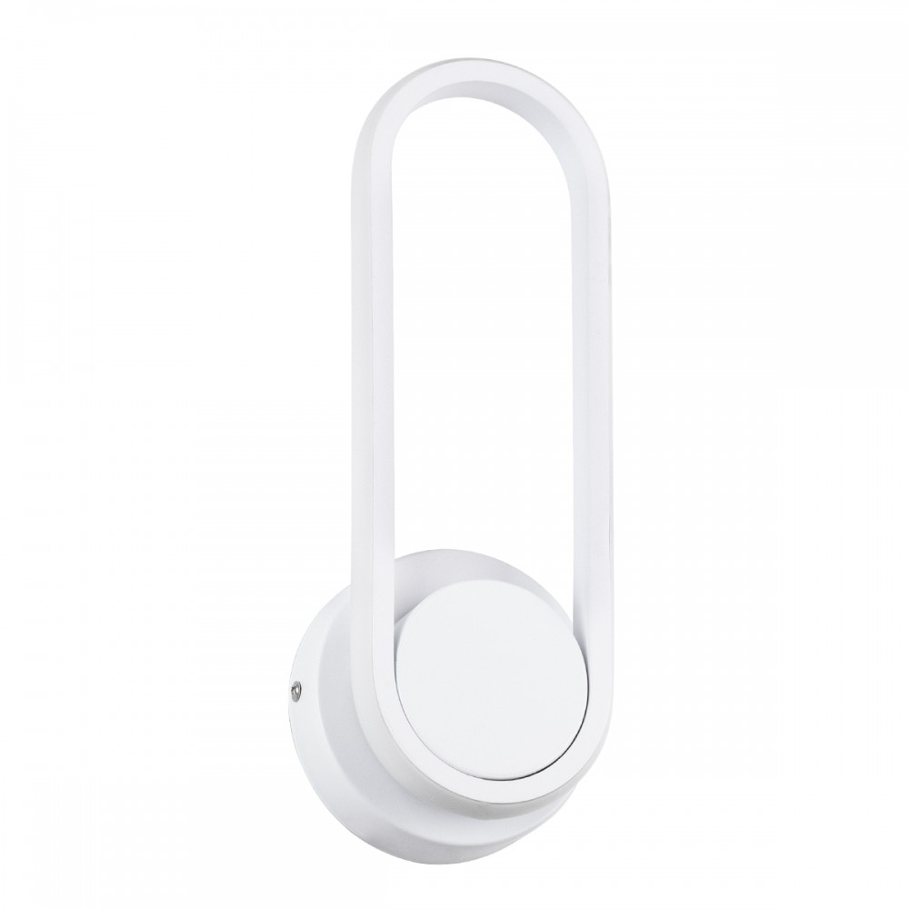 GloboStar® DALLAS 61346 Φωτιστικό Τοίχου - Απλίκα Design LED CCT 12W 1440lm 360° AC 220-240V - Εναλλαγή Φωτισμού μέσω Διακόπτη On/Off All In One Ψυχρό 6000k+Φυσικό 4500k+Θερμό 2700k Μ12 x Π6.5 x Υ32cm - Λευκό - 3 Years Warranty