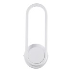 GloboStar® DALLAS 61346 Φωτιστικό Τοίχου - Απλίκα Design LED CCT 12W 1440lm 360° AC 220-240V - Εναλλαγή Φωτισμού μέσω Διακόπτη On/Off All In One Ψυχρό 6000k+Φυσικό 4500k+Θερμό 2700k Μ12 x Π6.5 x Υ32cm - Λευκό - 3 Years Warranty